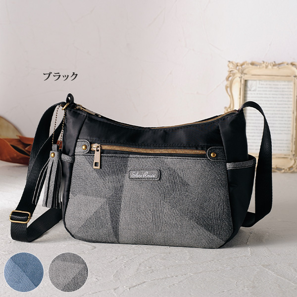 シャドウプリントショルダーバッグ