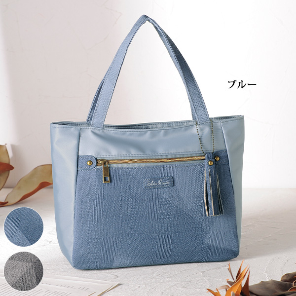 シャドウプリント手提げバッグ