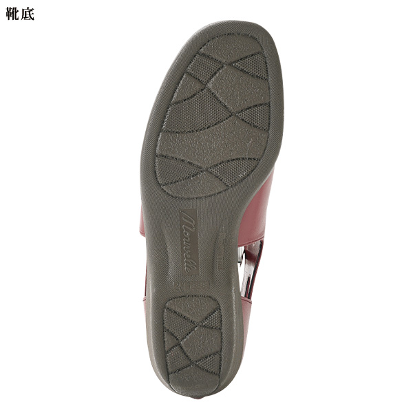 スタートシューズ工業所×龍野レザー 牛革クロスゴムシースルーサマーシューズ