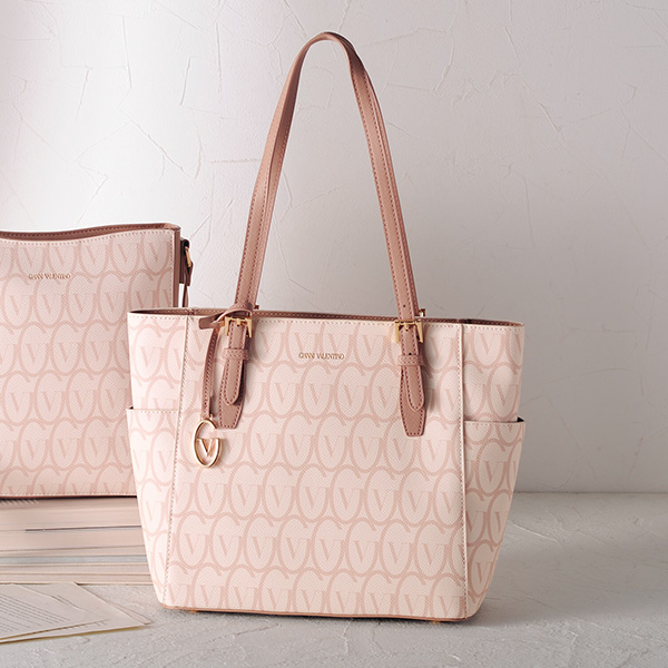 ジャンニ・バレンチノ モノグラム柄トートバッグ GIANNI VALENTINO