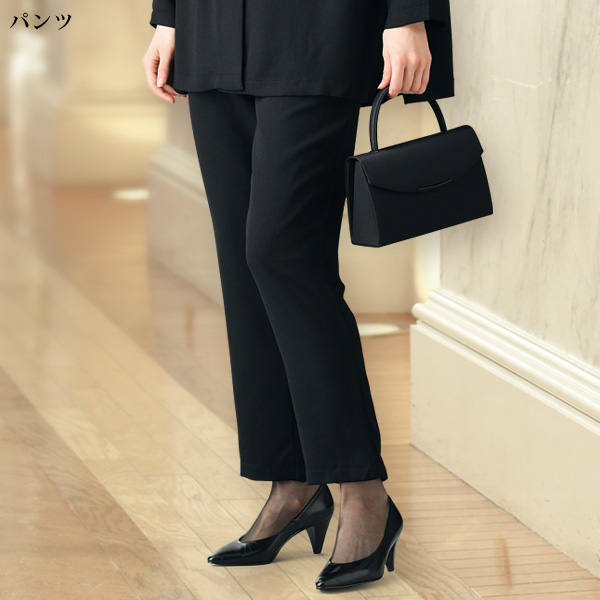 レディースフォーマルセットアップスーツ 股下60cm 大きいサイズ M L LL 3L