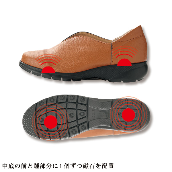 日本製 4E 磁気シューズ GOOD-RAKU