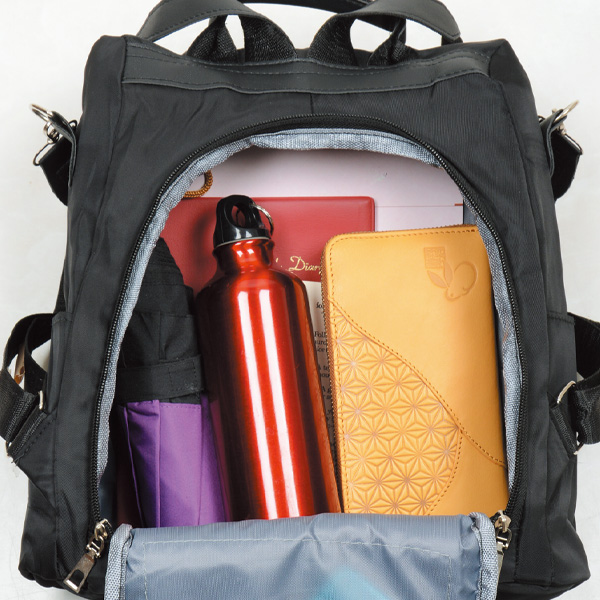 花刺繍 2WAYリュック