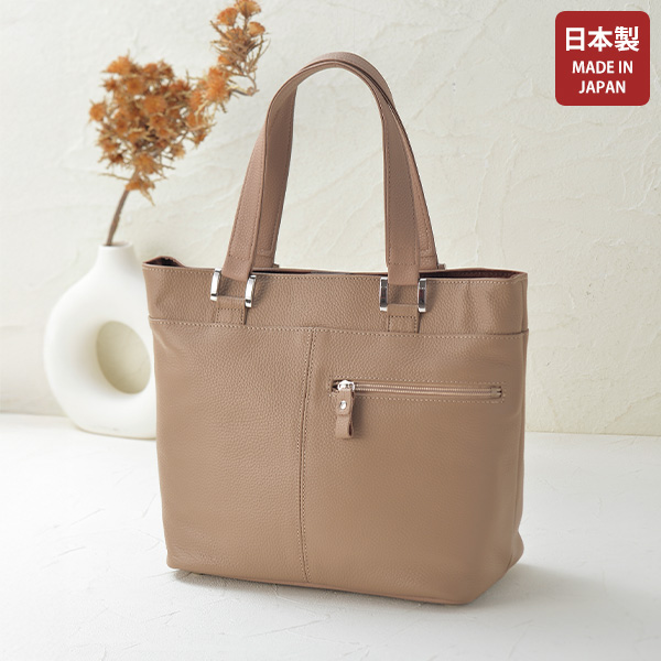 豊岡工房 牛革手提げバッグ