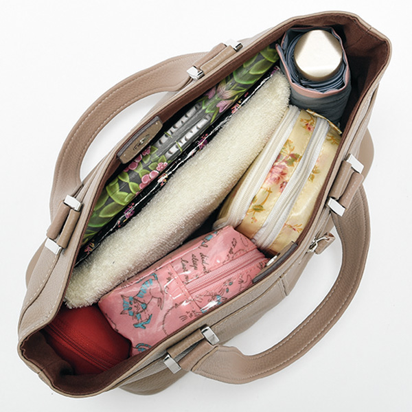 豊岡工房 牛革手提げバッグ