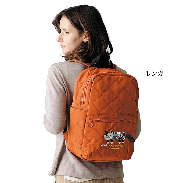 マチルダさんのキルトリュック