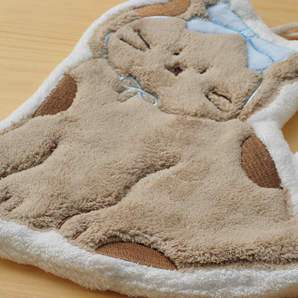 可愛いアニマル吸水速乾ハンドタオル3枚組