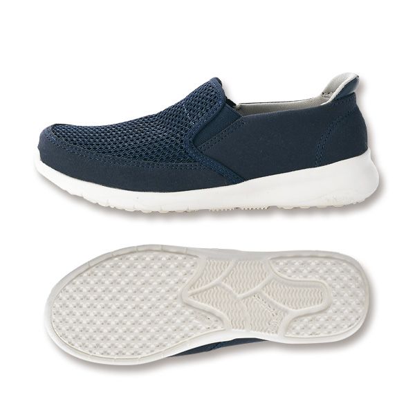 オンニエラマ 手を使わずするっと履けるメッシュスリッポンシューズ onni ELAMA