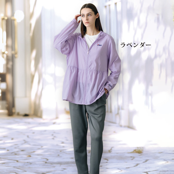 フィラ はっ水UVカット加工ワッシャーパーカー FILA 大きいサイズ M L LL 3L