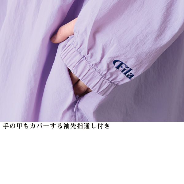 フィラ はっ水UVカット加工ワッシャーパーカー FILA 大きいサイズ M L LL 3L