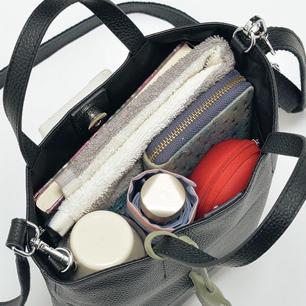 牛革2WAY手提げバッグ