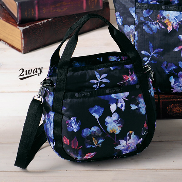 レスポートサック フローラルプリント2WAYバッグ LeSportsac