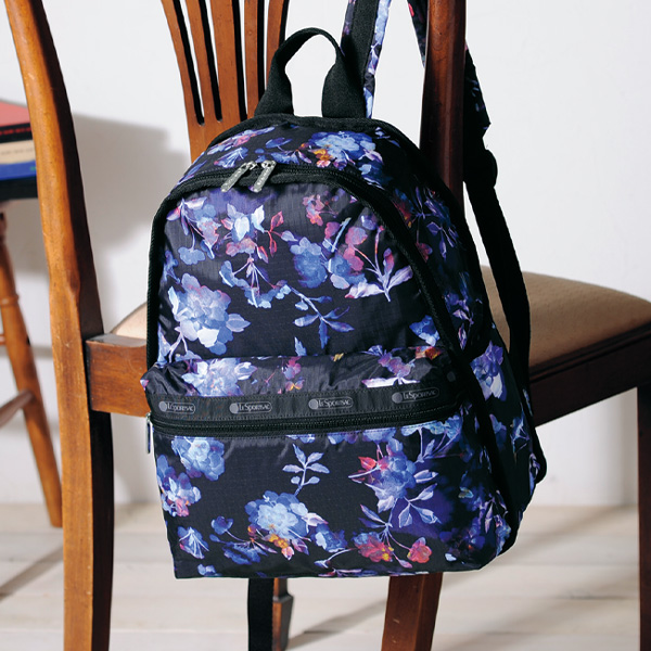 レスポートサック フローラルプリントバックパック LeSportsac