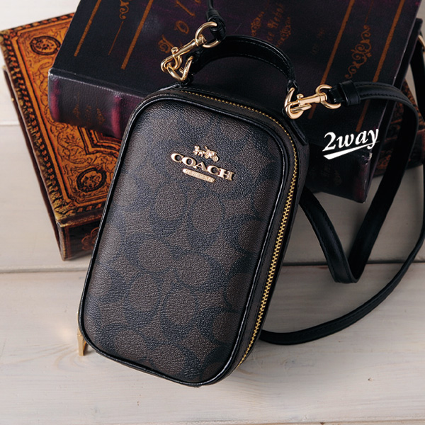 コーチ シグネチャー2WAYポシェット COACH