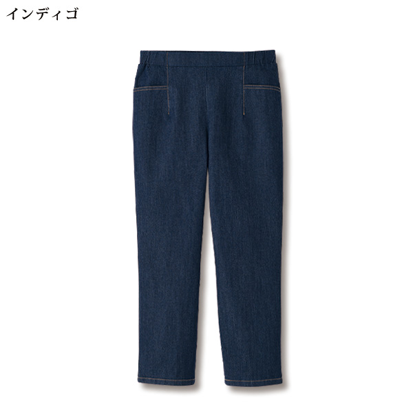 立体裁断こだわり楽ちん美シルエットパンツ 大きいサイズ M L LL 3L