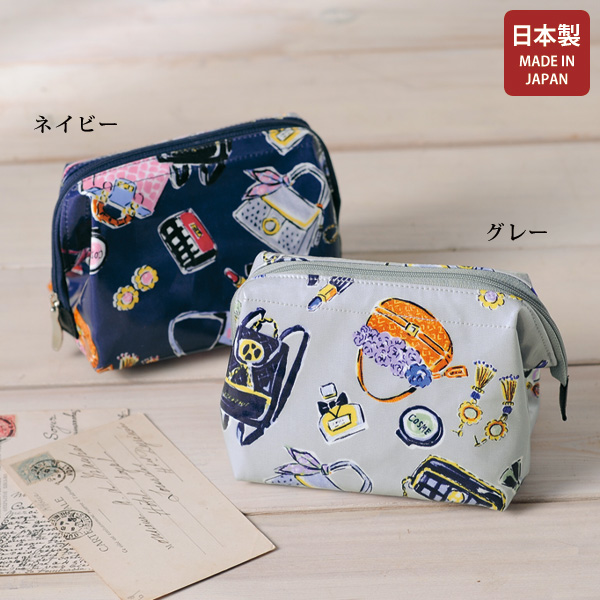 パンクリエーション コスメバッグコーティングポーチ PAN CREATION