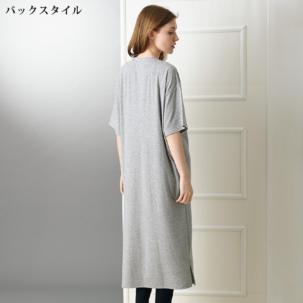 ゆったりシルエットワンピース
