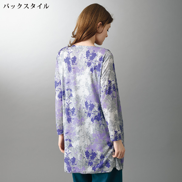 アンサンブル風ロングプルオーバー