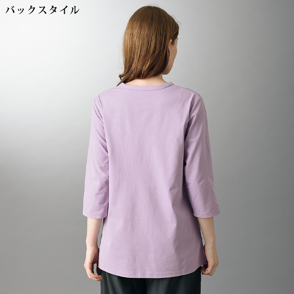 クール7分袖Tシャツ 大きいサイズ M L LL 3L