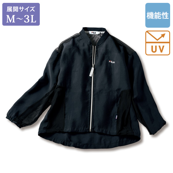 フィラ UV接触冷感エアリーブルゾン FILA 大きいサイズ M L LL 3L