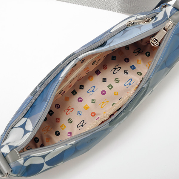 サボイ バルーン柄三日月ショルダー SAVOY