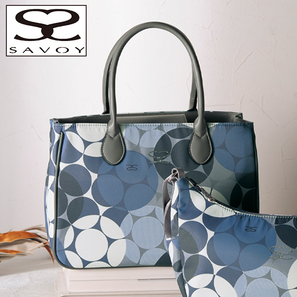 サボイ バルーン柄軽量バッグ SAVOY