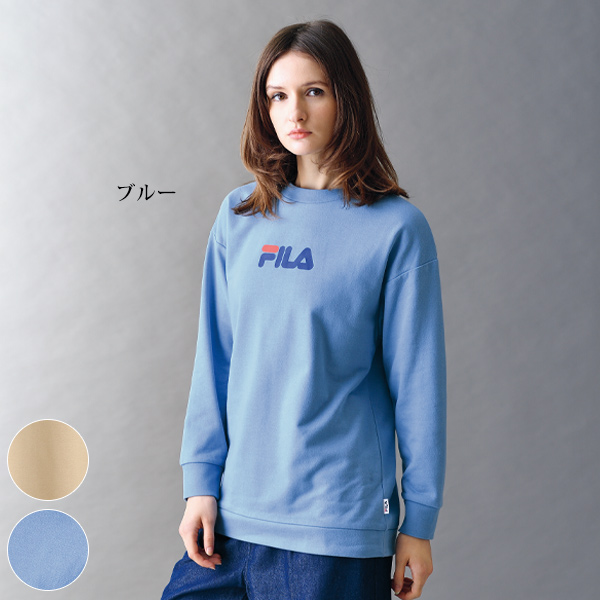 フィラ ロゴゆったりトレーナー FILA