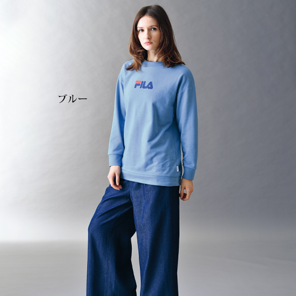 フィラ ロゴゆったりトレーナー FILA