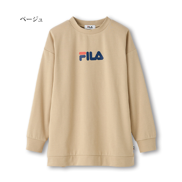 フィラ ロゴゆったりトレーナー FILA