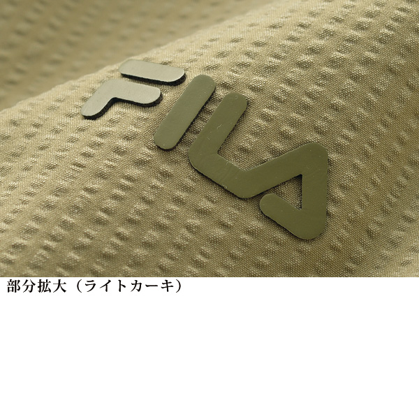 フィラ UV ひんやりタッチシアサッカーテーパードパンツ FILA 大きいサイズ M L LL 3L