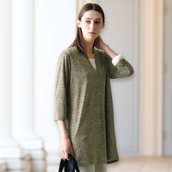 重ね着風チュニック