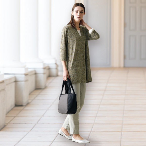 重ね着風チュニック