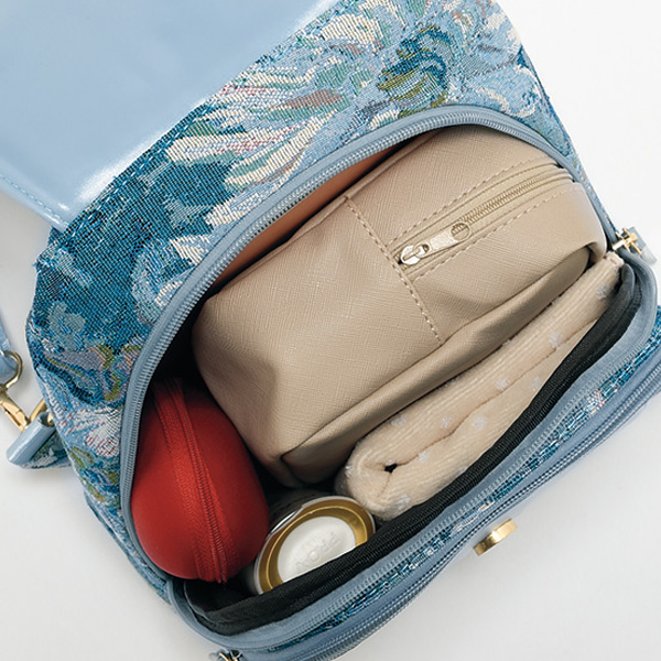 絵画のようなジャカードリュック