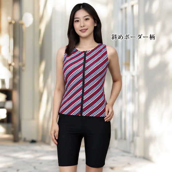 アイラッシュ 総裏付きフィットネスセパレート水着 Irashu