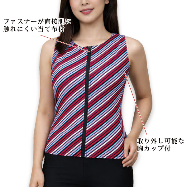 アイラッシュ 総裏付きフィットネスセパレート水着 Irashu
