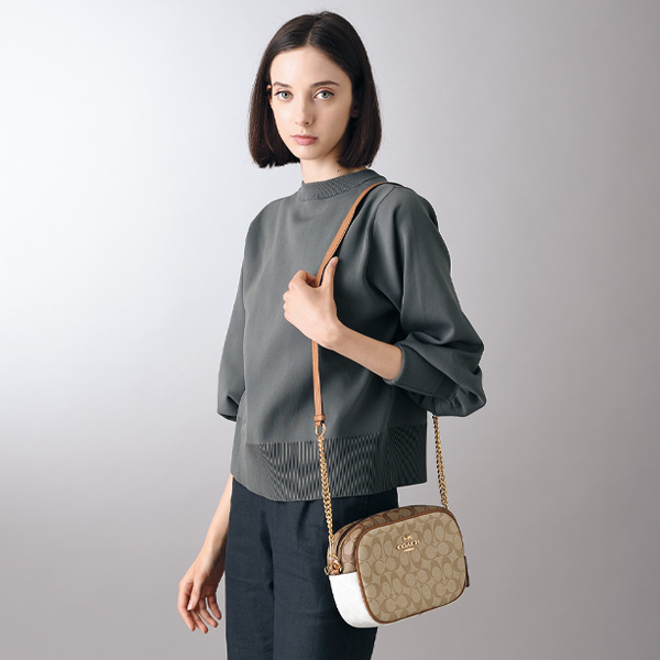 コーチ シグネチャーショルダーバッグ COACH