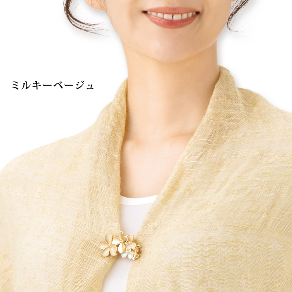 華咲くブローチクリップ