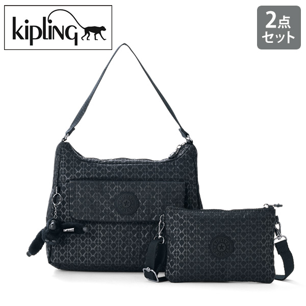 キプリング ショルダーバッグ2点セット SKARLET kipling