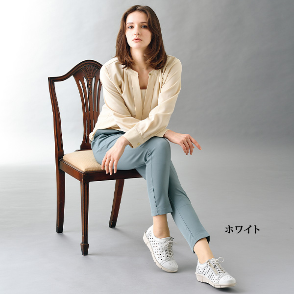to be continued 牛革パンチングシューズ トゥービーコンティニュード