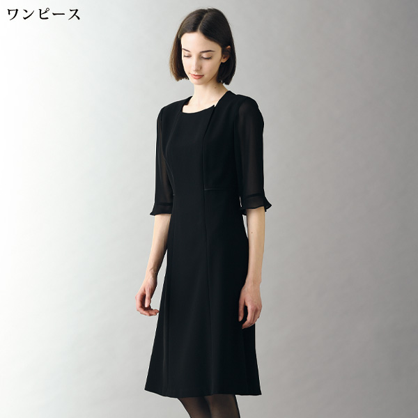 美シルエットジャケット＆ワンピース