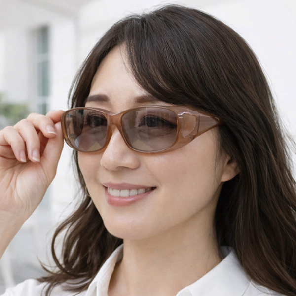 プリアベール 偏光調光オーバーグラス Preaveil