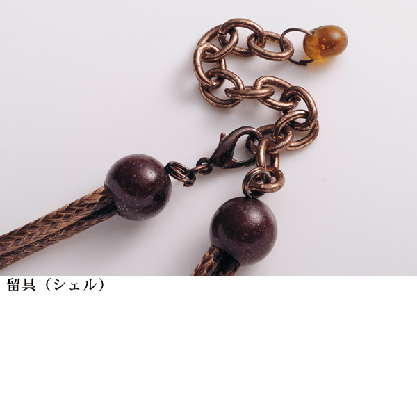 セブ島シェルモチーフボリュームネックレス2本組