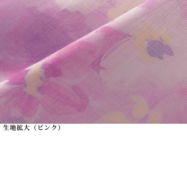 接触冷感・UVカット花柄ストール