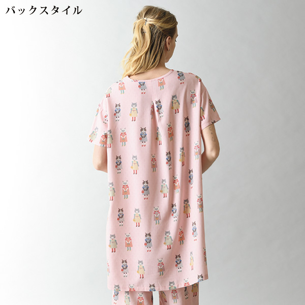 パーラーすずらん堂 クールレーヨンひんやりルームワンピース