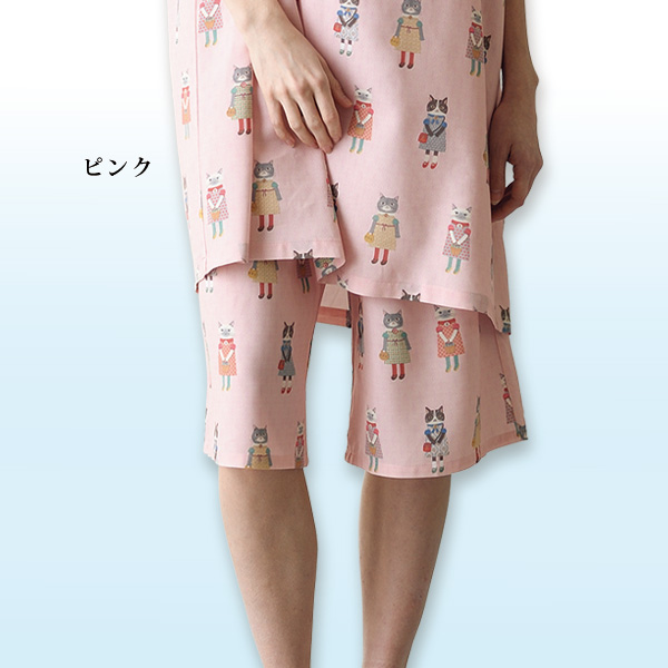 パーラーすずらん堂 クールレーヨンひんやりルームパンツ