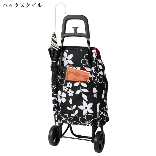 モノトーンフラワーカート