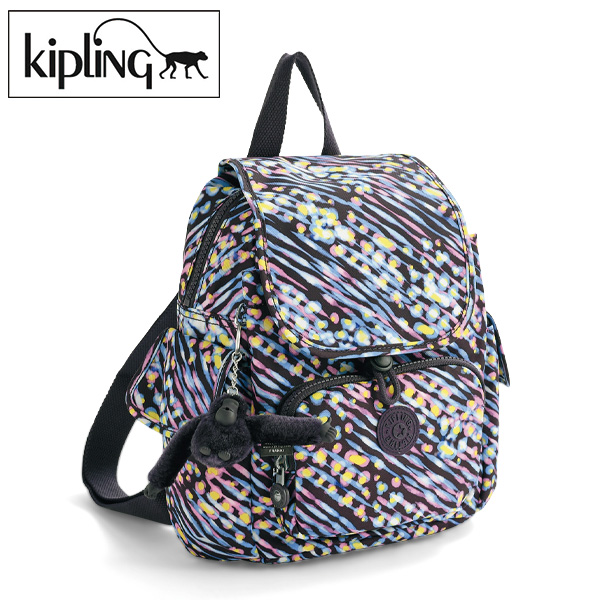 キプリング アートプリントリュック CITY PACK MINI kipling