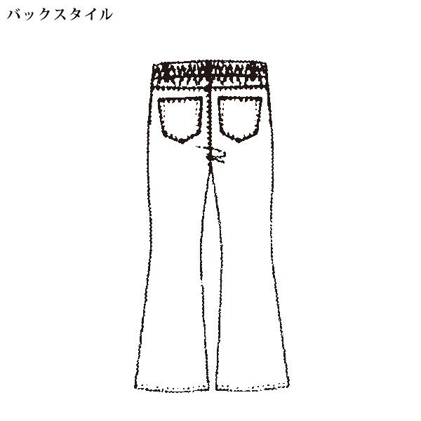 楽なのにかっこいいデニムパンツ 大きいサイズ M L LL 3L