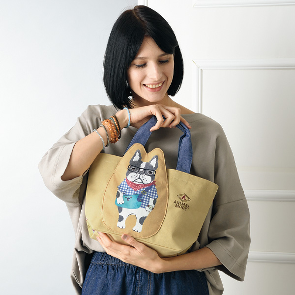 背面もかわいいハミポケバッグ パウロ