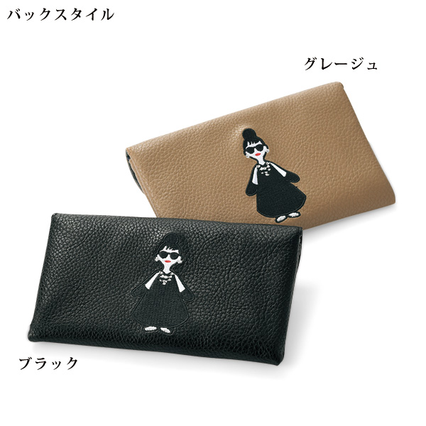 ハッピーフェイス 前金具ポーチ HAPPY FACE
